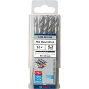 Bosch - Bohrer PRO Metal HSS-G 2608585498 Spiralbohrer 6,3 x