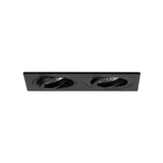 Brumberg Leuchten - Downlight/Strahler/Flutlicht Einbaumodul rechteckig 45023180 2-fach