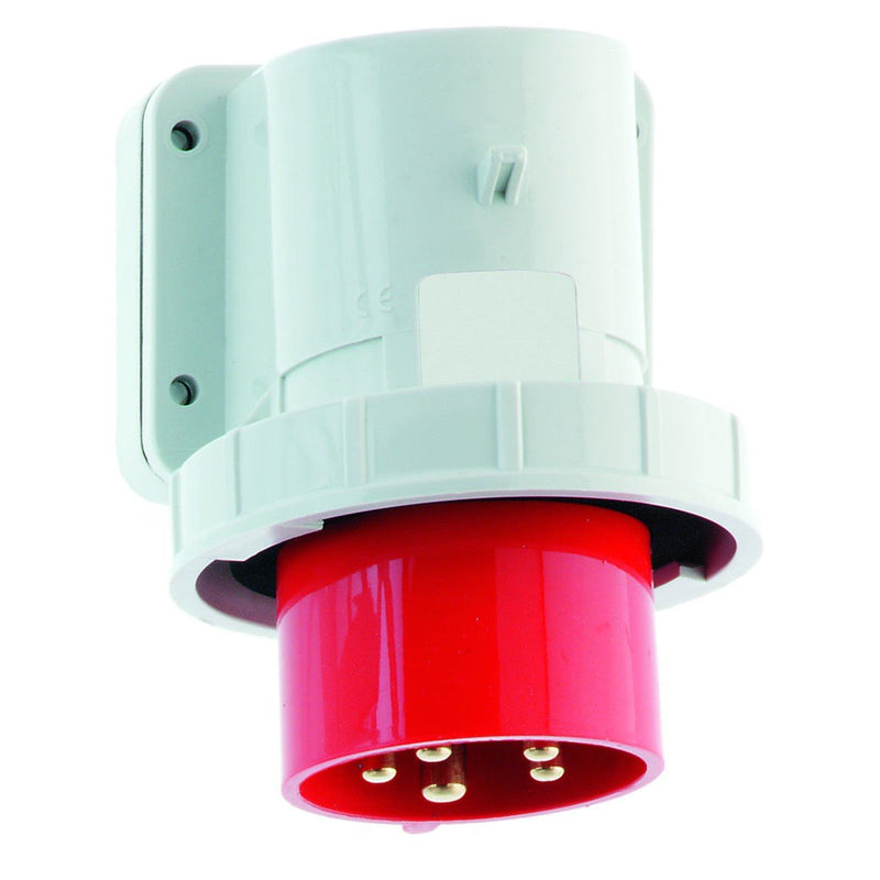 Bals Elektrotech - CEE-Gerätestecker (IEC 60309) Wand-Gerätestecker 32A 5p 24418 400V 6h IP67