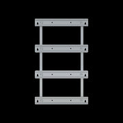 Striebel&John - Montagezubehör (Schaltschrank) Geräteträger UZG648 UK600 4 R