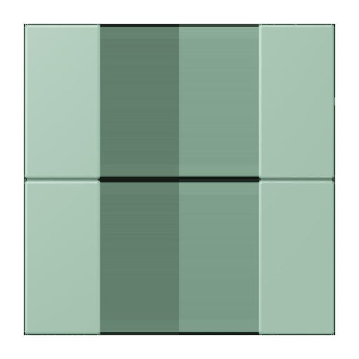 Jung - Abdeckung/Bedienelement für Installationsschalterprogramme Tastensatz 2fach LC 502 TSA 217 vert anglais clair