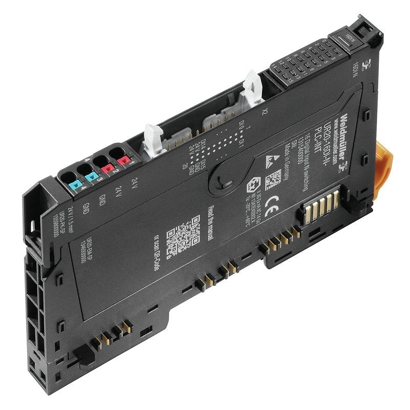 Weidmüller - Feldbus, Dez. Peripherie Analoges/dig. Ein-/Ausgangs-Modul Remote-IO-Modul UR20-16DI-N-PLC-INT IP20, Digitalsignale