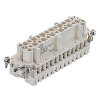 Harting - Kontakteinsatz für Rechtecksteckverbinder Steckverbinder-Einsatz 09338242703 HanHigh T24E-s Buchs