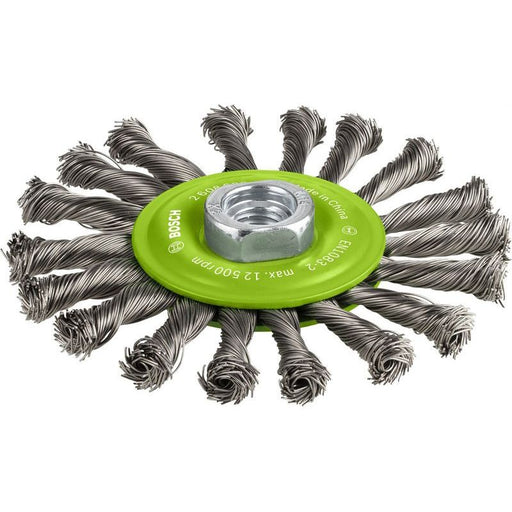 Bosch - Rotierende Drahtbürste PRO Stainless Steel heavy 2608622106 Scheibenbürste 115 x
