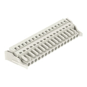 WAGO - Kabelsteckverbinder für Leiterplattensteckverbinder 1-Leiter-Federleiste 721-116/008-000/037- CAGECLAMP 2,5mm²,lgr − 10 Stück