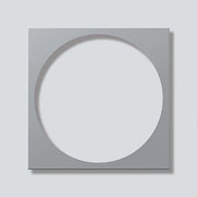 Siedle&Söhne - Zubehör/Ersatzteile für Türkommunikation Blendrahmen CMCCMM611612BCM650SM Silber-Metallic