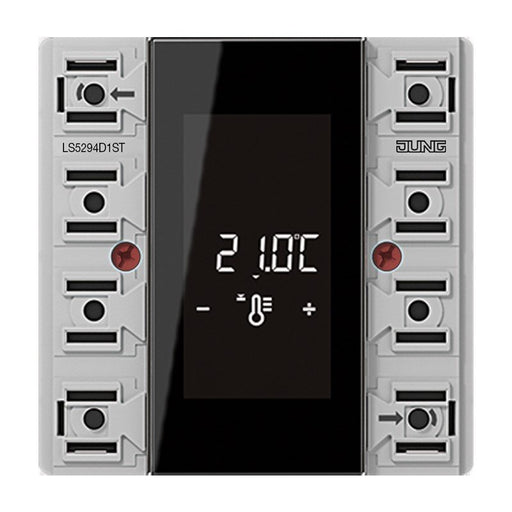Jung - Bussystem-Mehrfach Bediengerät KNX Komp.-Raumcontr.-Modul LS 5294 D1 ST 4fach − 1 Stück