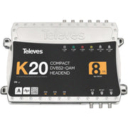 Televes - Kompakt-Kopfstelle Kompaktkopfstelle K20-8 8 Tr. DVB-S2 in QAM