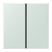 Jung - Abdeckung/Bedienelement für Installationsschalterprogramme Tastensatz 1fach LC 401 TSA 215 ceruleen pale