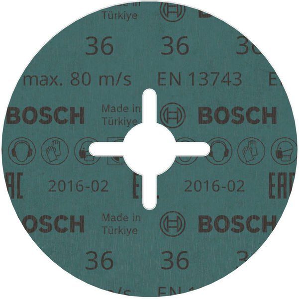 Bosch - Trenn-/Schleifscheibe PRO R574 Fiberscheibe, 2608607255 125 mm, G36