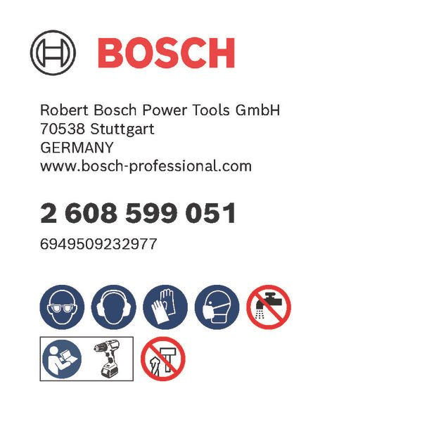 Bosch - Bohrkrone PRO Ceramic dry Bohrer, 2608599051 10 x 66 mm