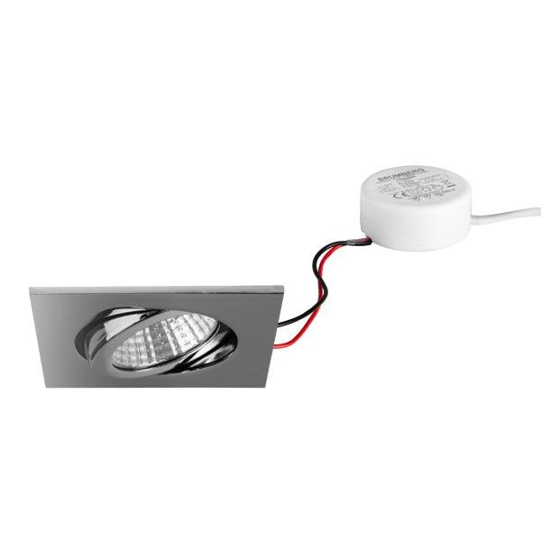 Brumberg Leuchten - Downlight/Strahler/Flutlicht LED-Einbaustrahler 40365023 3000K chrom dimm