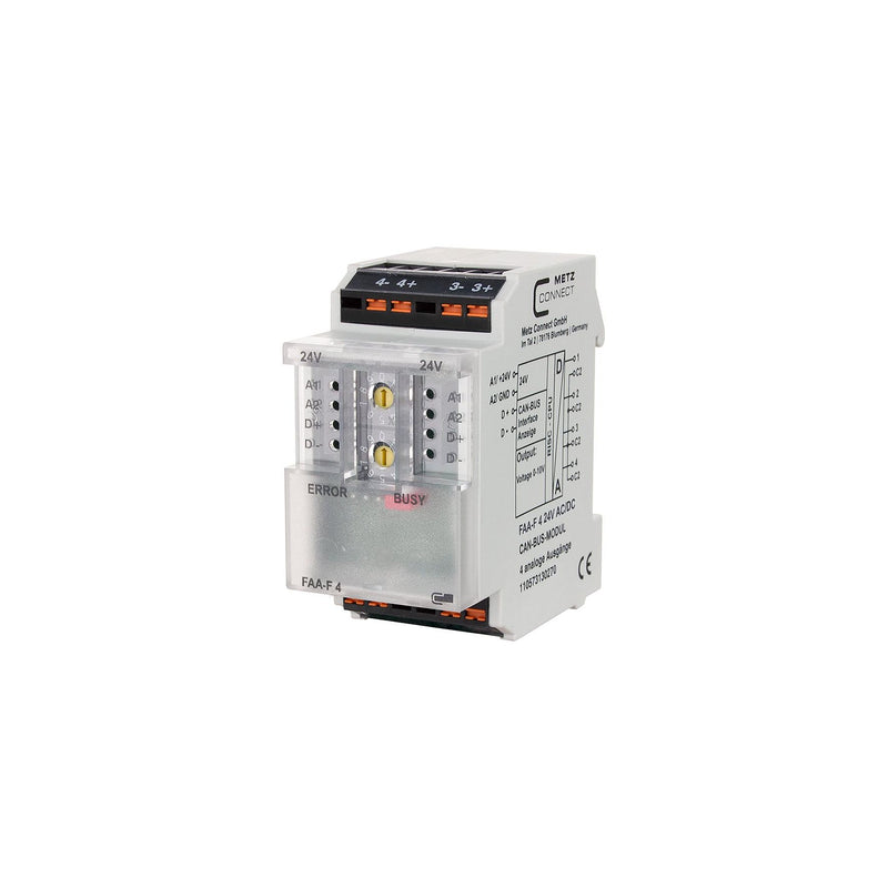 Metz Connect - Bussystem-Analogaktor FAA-F 4 24 V AC/DC CAN 110573130270