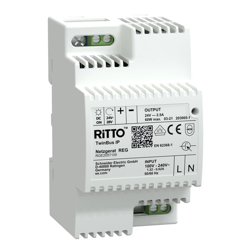 Ritto - Netzgerät für Türkommunikation Netzgerät RGE2057100 24V DC, 60 W, grau