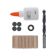 Bosch - Stab-/Riffeldübel 27-tlg. Holzdübel-Set, 2607000543 10 mm