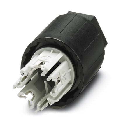Phoenix Contact - Zubehör/Ersatzteile für steckbare Gebäudeinstallation Mutter QPD N 4PE6,0 9-14 BK 2,5qmm-6,0qmm, 40A