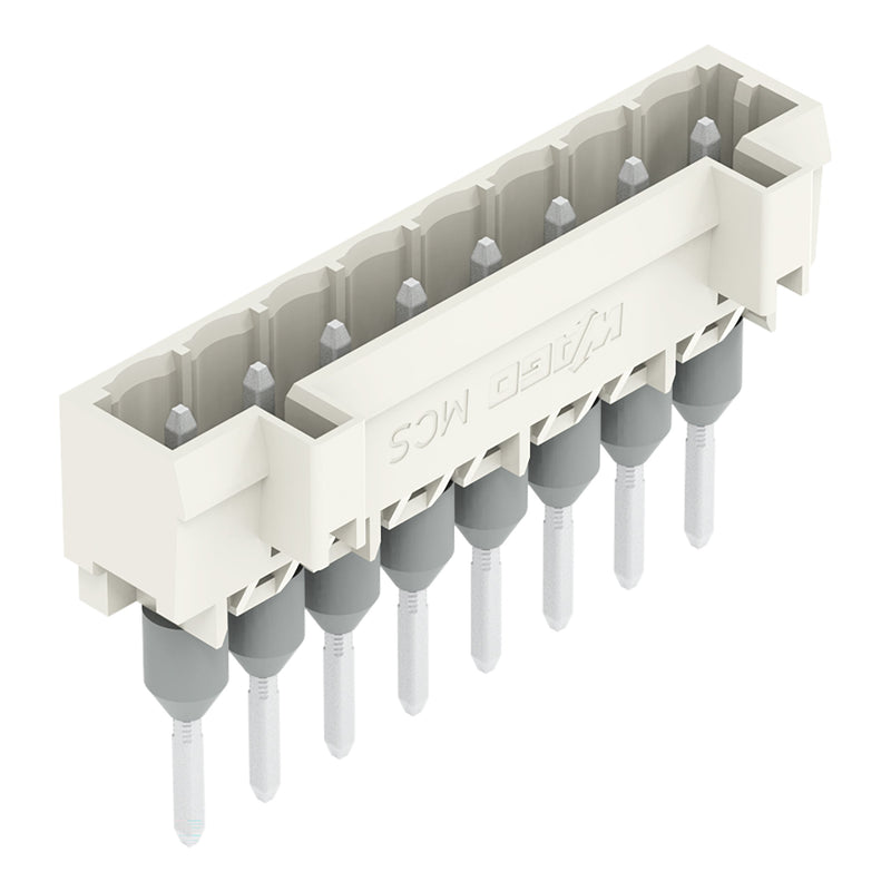 WAGO - Ein- und mehrpolige Klemmenleiste Stiftleiste f.Reihenklemm. 721-168/003-000 1,2x1,2mm,gerade,lgr − 100 Stück