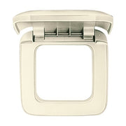 Busch-Jaeger - Abdeckrahmen Rahmen 1-fach 2518-212 ws, m.Klappdeckel