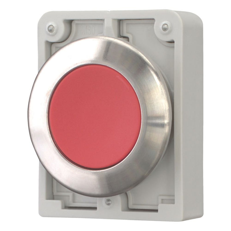 Eaton - Frontelement für Drucktaster Drucktaste RMQ-Titan M30I-FDR-R flach rastend rot