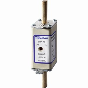 Mersen - Messersicherung Sicherungseinsatz NH aR NH0UD69V63PV Gr.0 63A sfü KM − 3 Stück