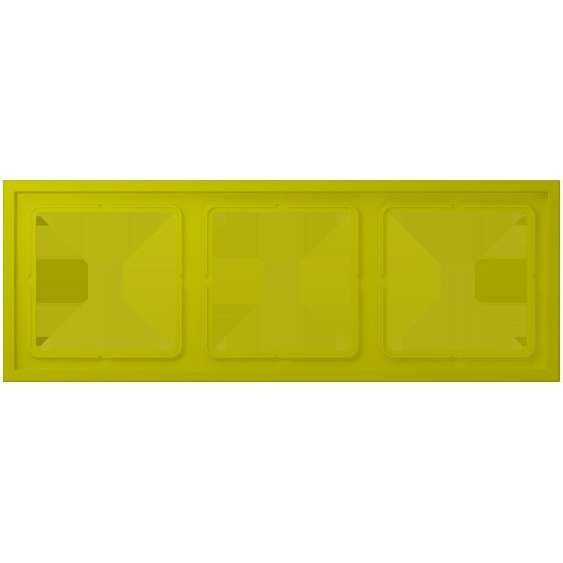 Jung - Abdeckrahmen Rahmen 3-fach LCZ 983 BF 249 vert olive vif