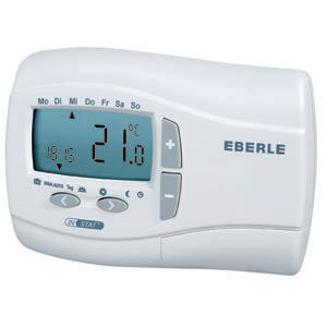Eberle Controls - Raumthermostat/Uhrenthermostat Temperaturregler INSTAT plus 3r Tages/Wochenuhr
