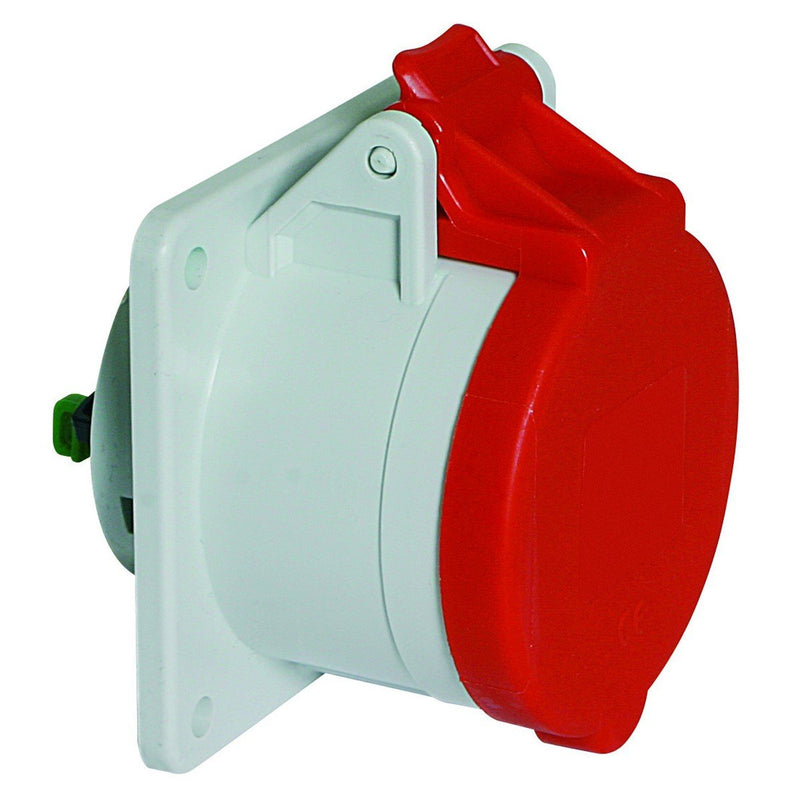 Bals Elektrotech - CEE-Anbausteckdose (IEC 60309) Anbausteckdose gerade 16A 13334 4p 400V 6h IP44