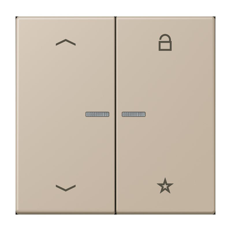 Jung - Bedienelement intelligent eNet Taster Universal 1f. FM LC 1701 P 243