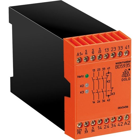 Dold&Söhne - Gerät zur Überwachung von sicherheitsgerichteten Stromkreisen Not-Aus-Modul BD5935.48 DC24V