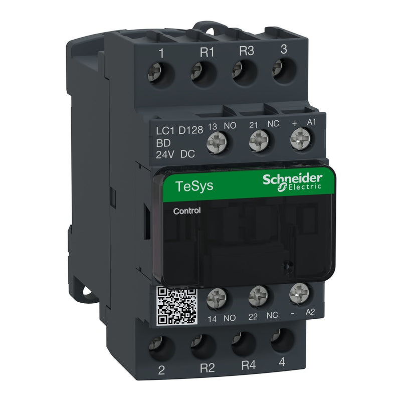 Schneider Electric - Leistungsschütz zum Schalten von Wechselstrom Leistungsschütz LC1D128BD