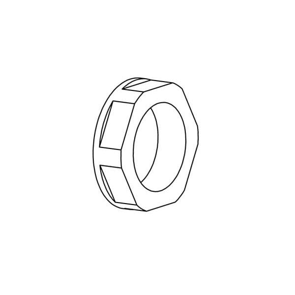Icotek - Gegenmutter für Kabelverschraubung Gegenmutter GMT25 PA schwarz