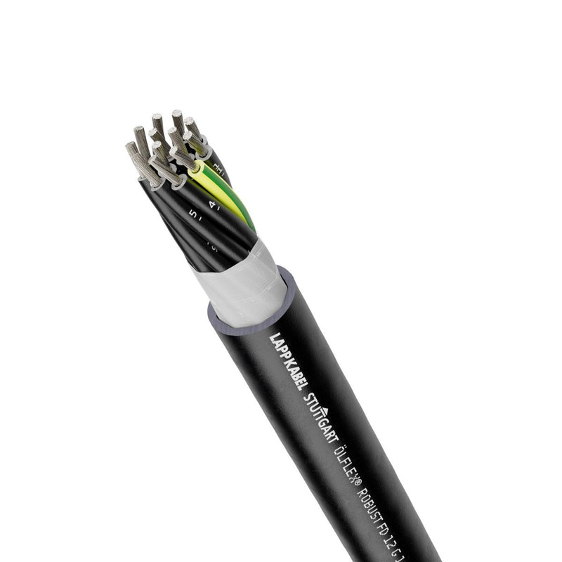Lapp Kabel&Leitung - Energiekabel < 1 kV, für ortsveränderlichen Einsatz ÖLFLEX ROBUST FD 4G2,5 0026531/100 − 100 Meter
