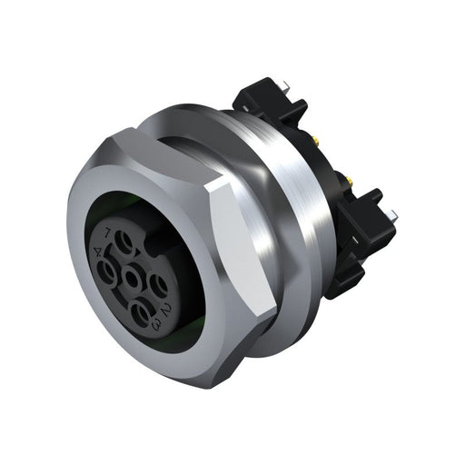 Weidmüller - Rundsteckverbinder, Einbau (PCB) Stecker SAIE-M12B-8-9/14SMT M12 − 25 Stück by Weidmüller
