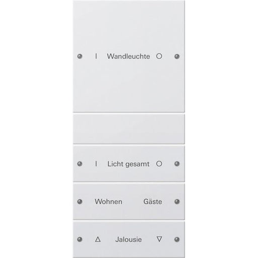 Gira - Bussystem-Tastwippe Wippenset 4-fach 220427 beschr. Sys 55 rws