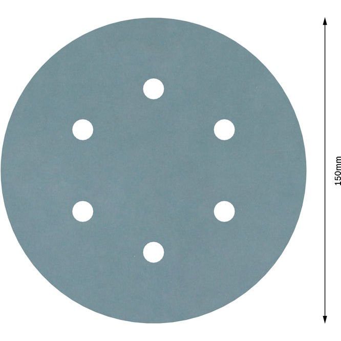Bosch - Schleifpapier/Schleifvlies PRO F355 Schleifblatt, 150 2608605132 mm, G1200, 5-tlg