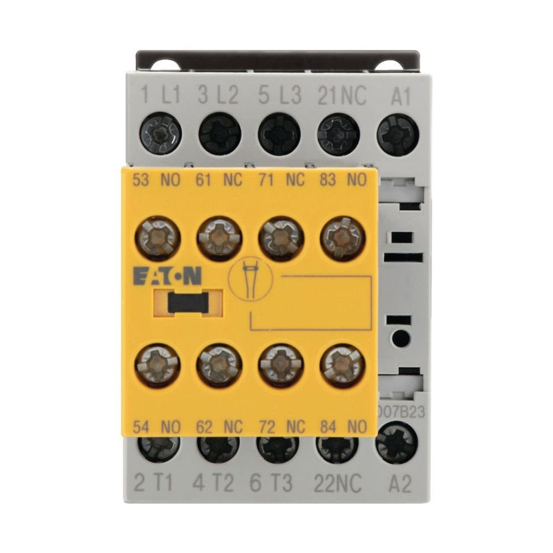 Eaton - Leistungsschütz zum Schalten von Wechselstrom Sicherheitsschütz DILMS7-23(24VDC) 3 kW, 2 S, 3Ö, 24 V