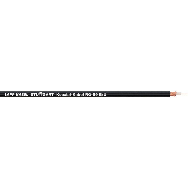 Lapp Kabel&Leitung - Koaxialkabel Coaxial - RG-59 B/U 2170012/1000 − 1000 Meter