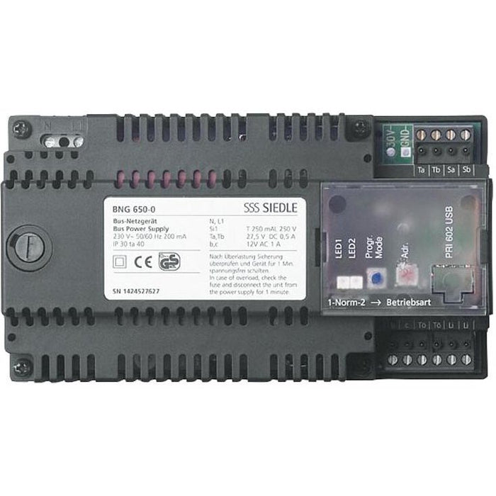 Siedle&amp;Söhne - Netzgerät für Türkommunikation Bus-Netzgerät BNG 650-0 DE f.In-Home-Bus Audio  − 1 Stück
