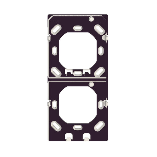 Theben - Bodenplatte für Aufputzinstallation Montageplatte 2-f. iON BK 9070855 schwarz