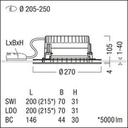 Zumtobel Group - Downlight/Strahler/Flutlicht LED-Downlight PANOS R #62927759 940
