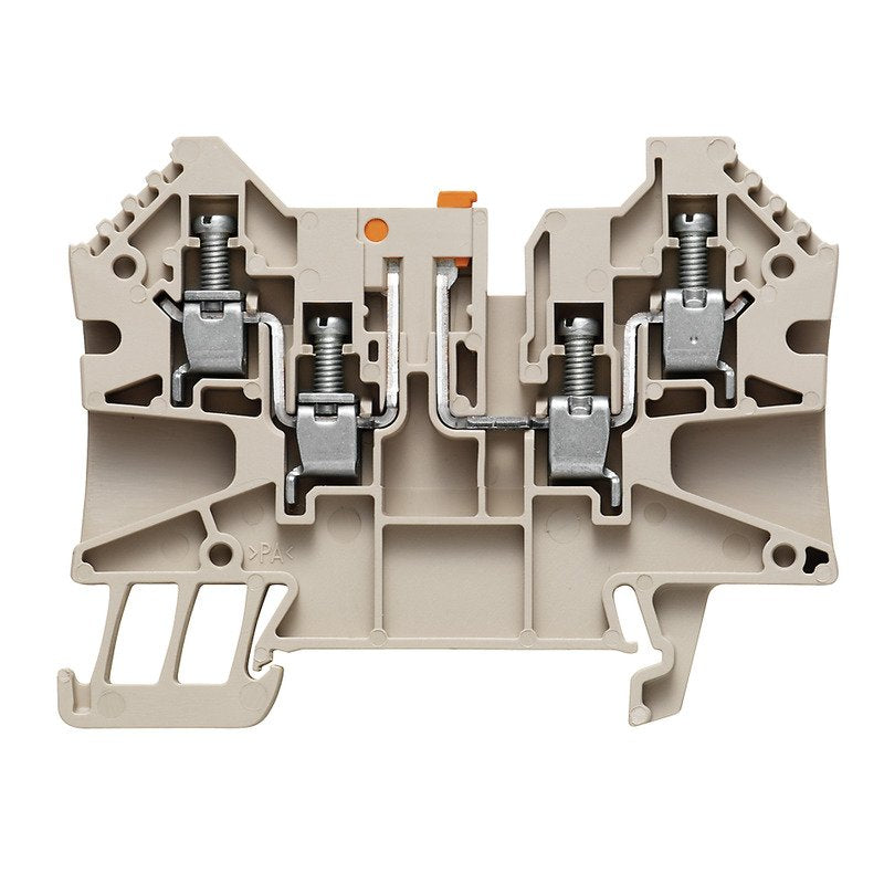 Weidmüller - Trenn- und Messtrenn-Reihenklemme Klemme WTR 4/ZZ Schraubanschl.,4mm² − 50 Stück