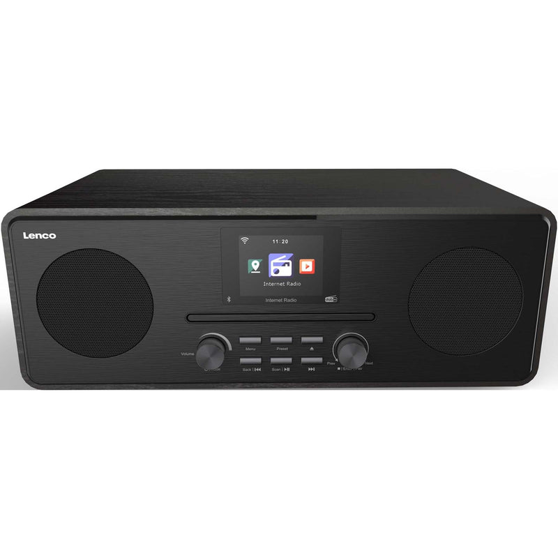LENCO - Radio Internetradio DIR-260 Walnut DAB+,Bluetooth,CD
