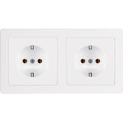Berker - Steckdose SCHUKO-Steckdose 47206089 Kombination 2-f