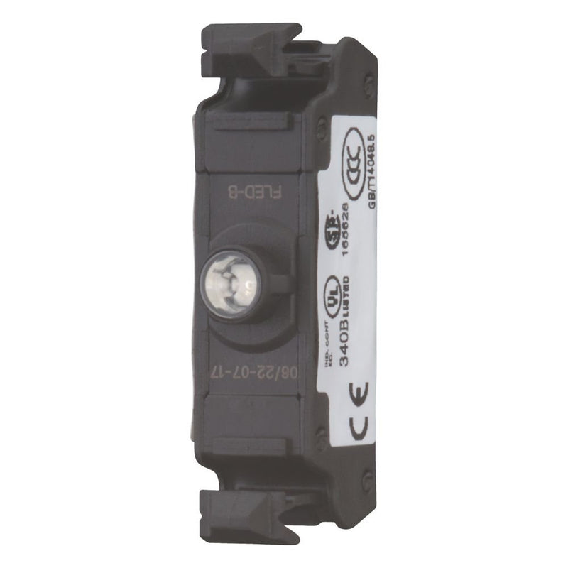 Eaton - Lampenfassungsblock für Befehls- und Meldegeräte LED-Element M22-FLED-B flach, blau − 20 Stück