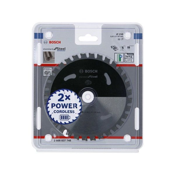 Bosch - Kreissägeblatt PRO Steel cordless 2608837748 Kreissägeblatt 150 x