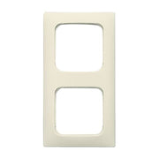 Busch-Jaeger - Abdeckrahmen Rahmen 2-fach 2512-212K-102 ws, f.Kanalabdeck