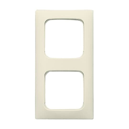 Busch-Jaeger - Abdeckrahmen Rahmen 2-fach 2512-212K-102 ws, f.Kanalabdeck