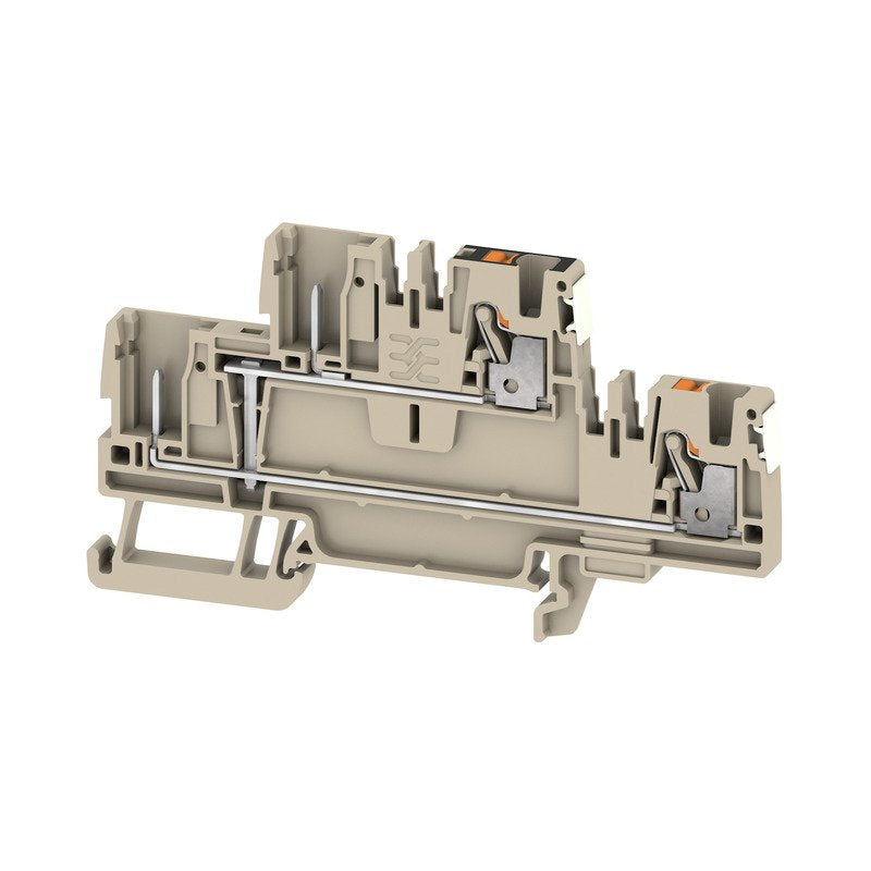 Weidmüller - Durchgangs-Reihenklemme Klemme APGTB2.52TVL4C/2DL PUSH IN, 2.5 mm² − 50 Stück