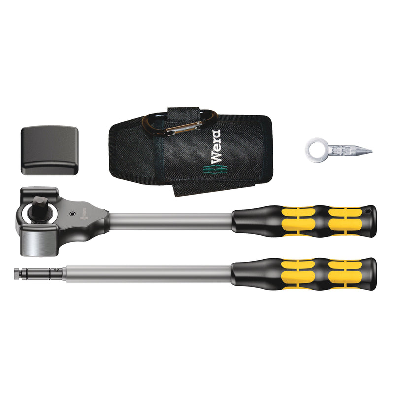 Wera - Umschaltknarre Knarren-Set 133862 1/2"-Antrieb, 5-tlg