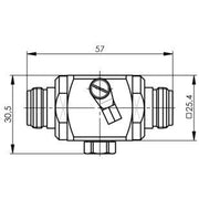 Telegärtner - Überspannungsableiter für Informations-/MSR-Technik N-Überspannungsableiter 100024241 (F-F) 90V 50Ohm